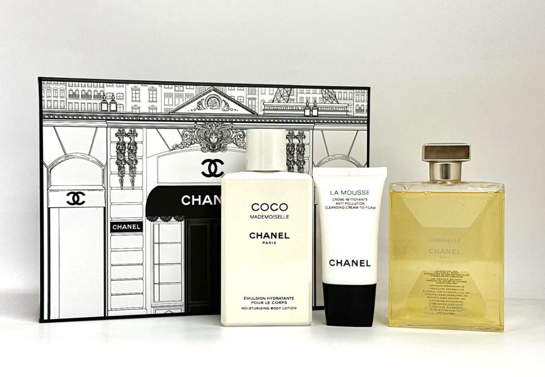 Gabrielle chanel body lotion set outlet