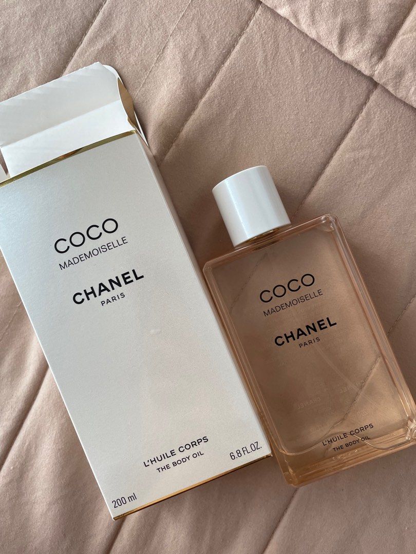 Chanel coco mademoiselle velvet body oil 200ml store