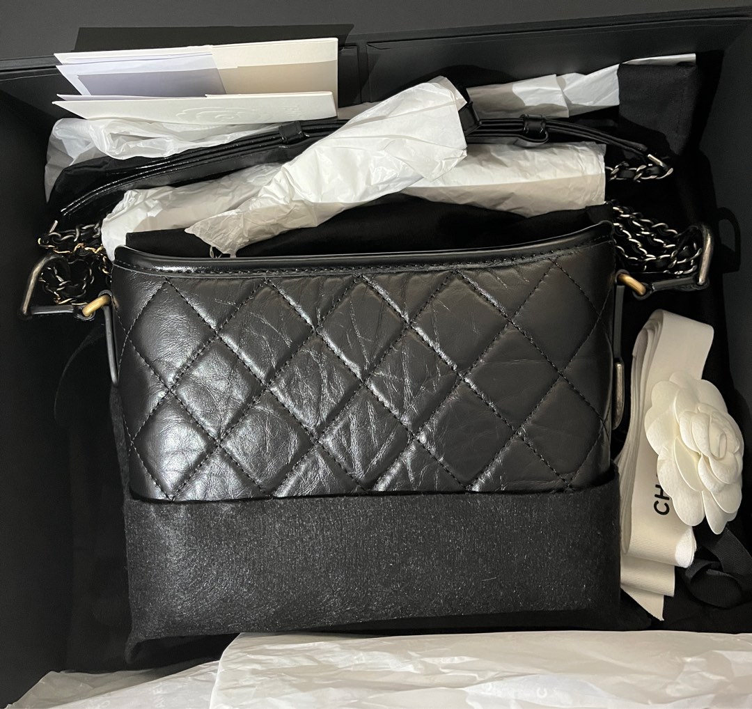 Chanel Gabrielle Small Hobo Bag (06/2022 Receipt), Luxury, Bags & Wallets  on Carousell