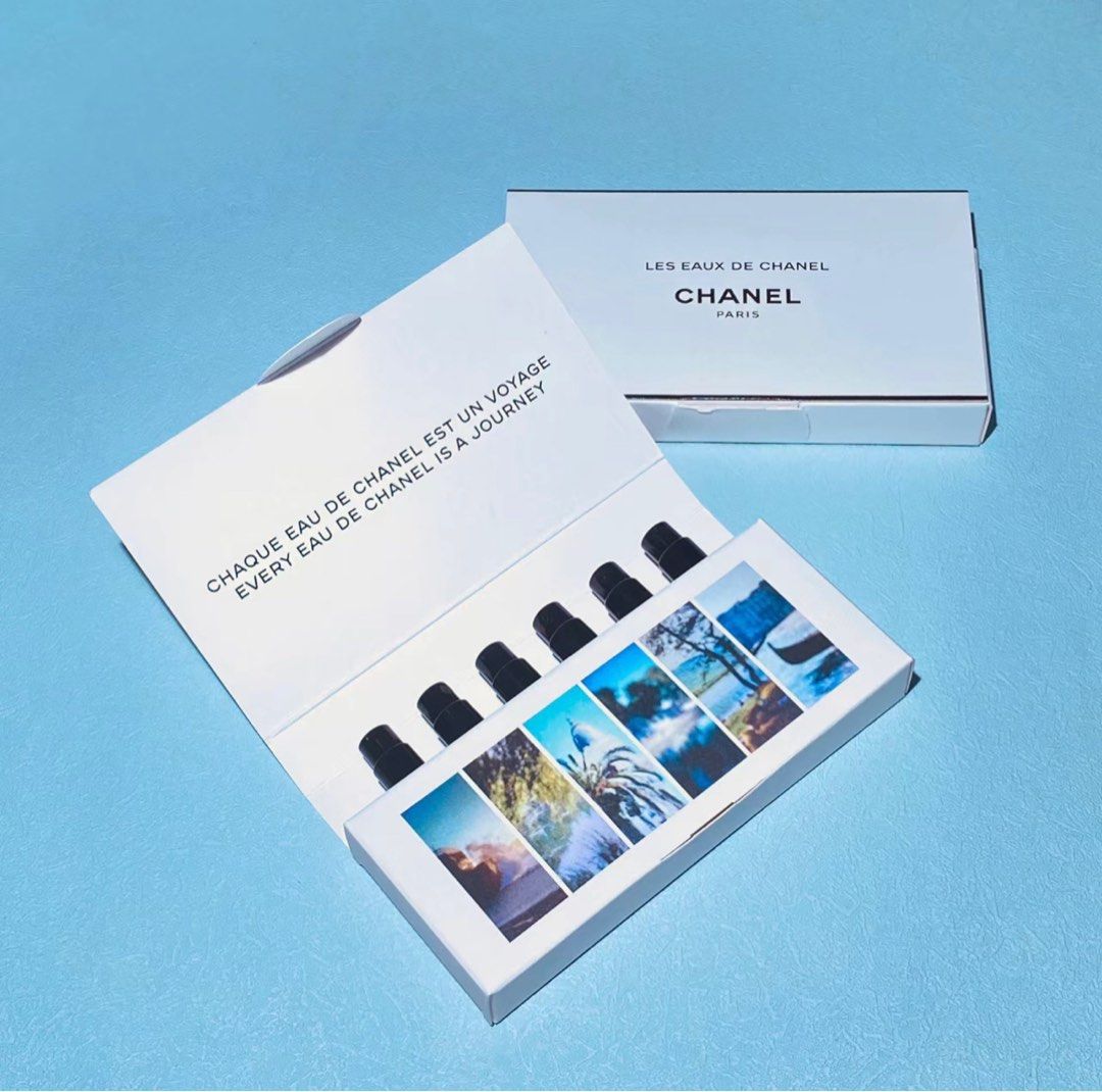 Chanel Journey 6 scents perfume sample set