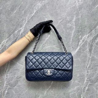 100+ affordable chanel blue bags For Sale, Luxury