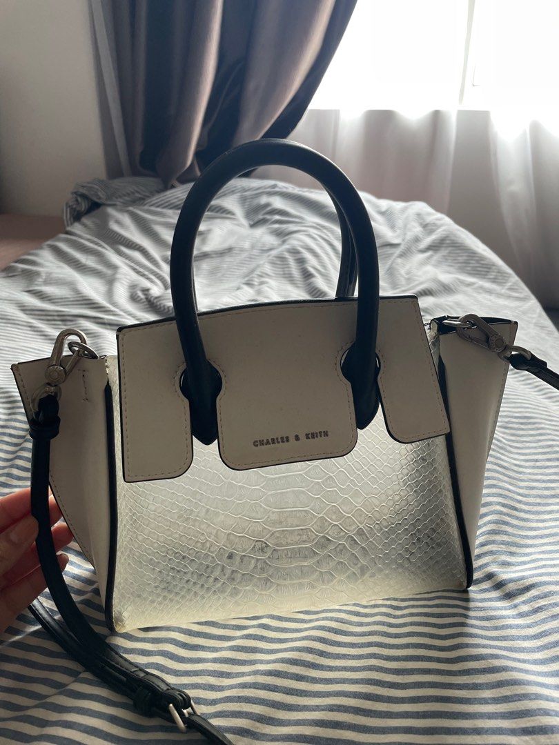 Charles & keith transparent bag store