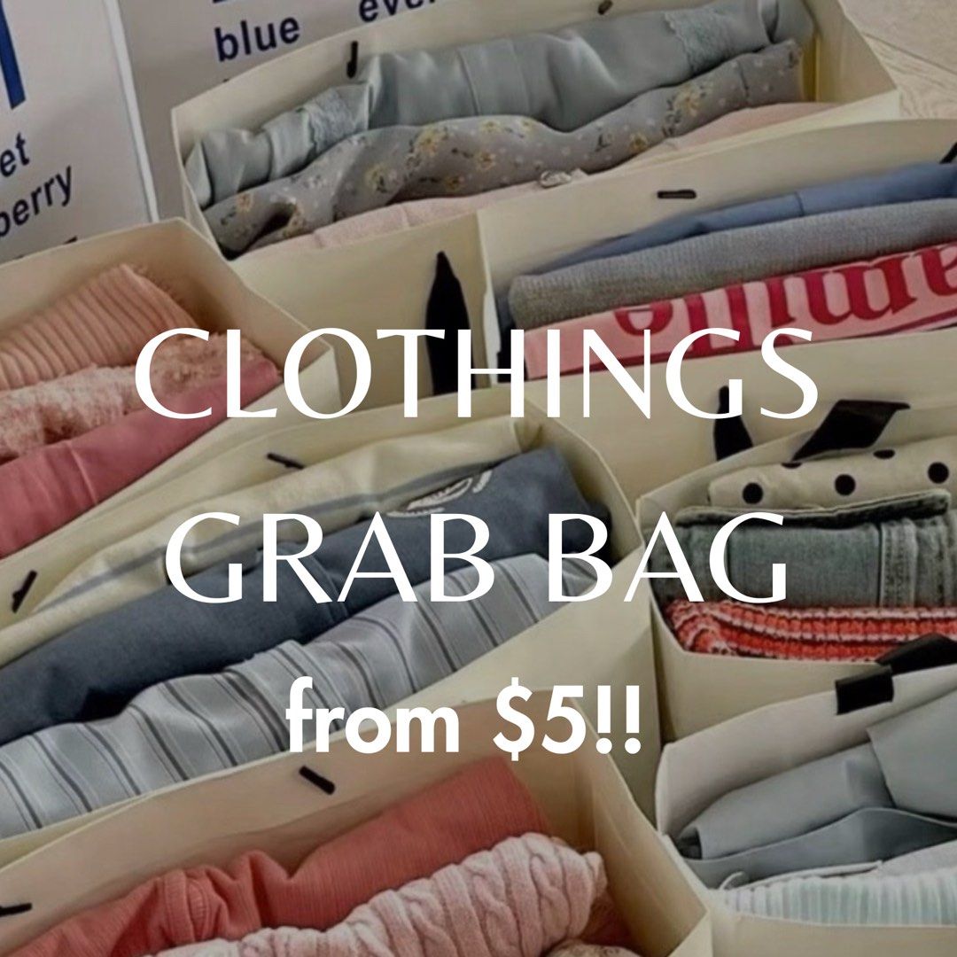 Clothing grab bag new arrivals