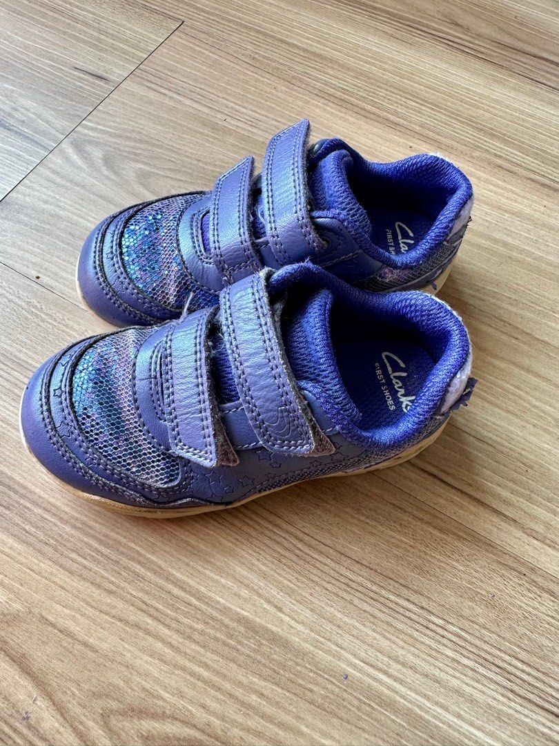 Clarks Childrens Enfant Shoes original size US 7 Babies Kids Babies Kids Fashion on Carousell