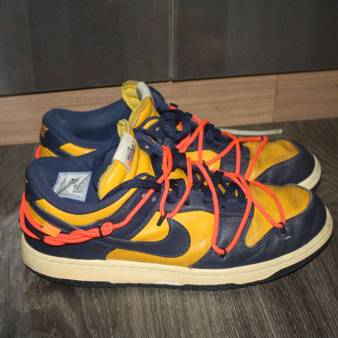 Off-white x 'dunk low university gold clearance