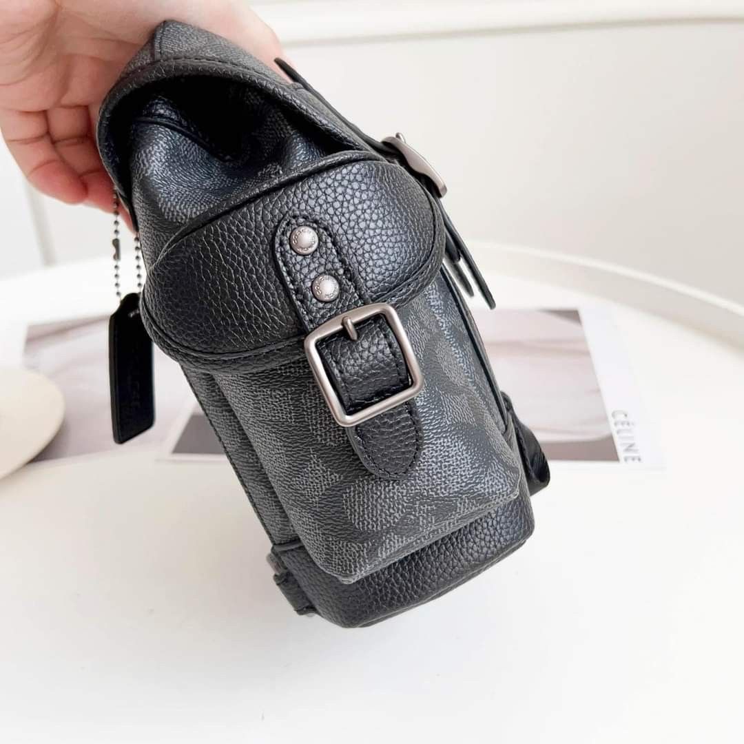 Coach Hitch Mini Backpack in Signature Canvas (Category: Backpacks) located in Quezon City. Submitted by bagsboutiqueph (Listing ID 1254042682, Image 3). Description: LAST PRICE POSTED. LIMITED STOCKS ONLY. NEW ARRIVAL BRANDNEW WITH INCLUSIONS. OTHER PHOTOS WILL BE SEND DURING PURCHASE AND FOR SURE BUYERS ONLY. WHEN IN DOUBT, DO NOT ORDER. THANK YOU..
