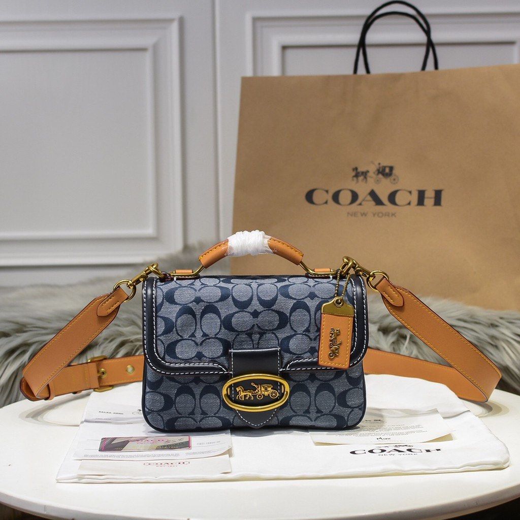 Coach riley top handle shop