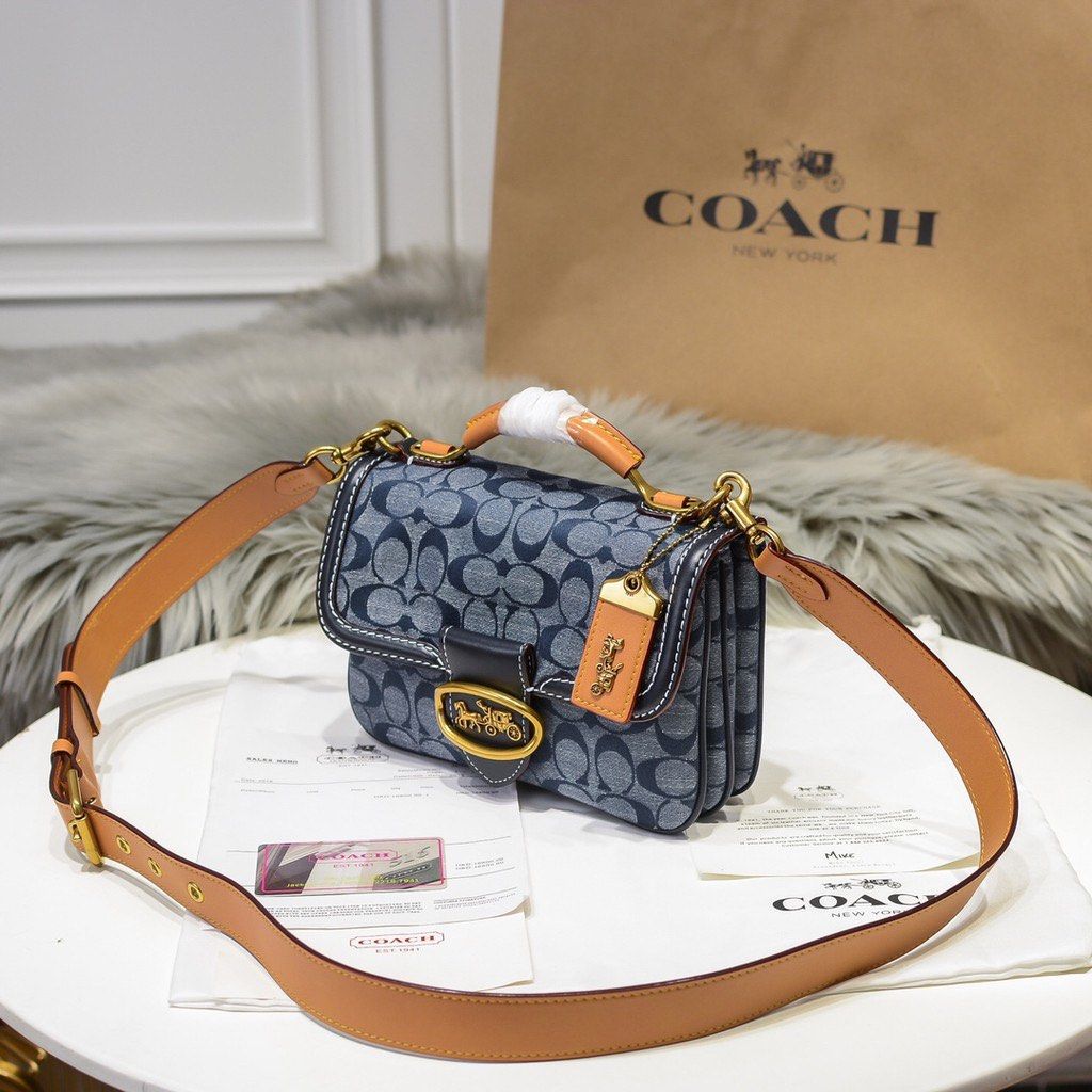 Coach riley top handle shop