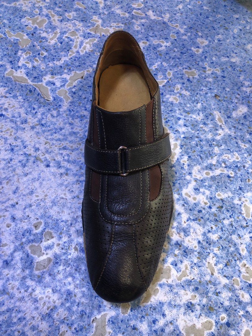 Cole Haan Air Estadio Strap II Casual Leather Driving Shoes 11 US M