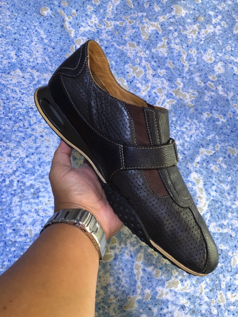Cole haan air estadio strap ii black 2025