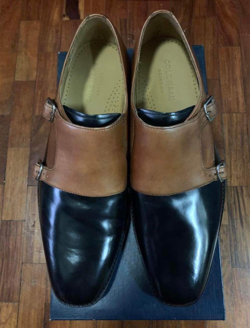 Brand New Cole Haan Double Monk Men s Fashion Footwear Dress