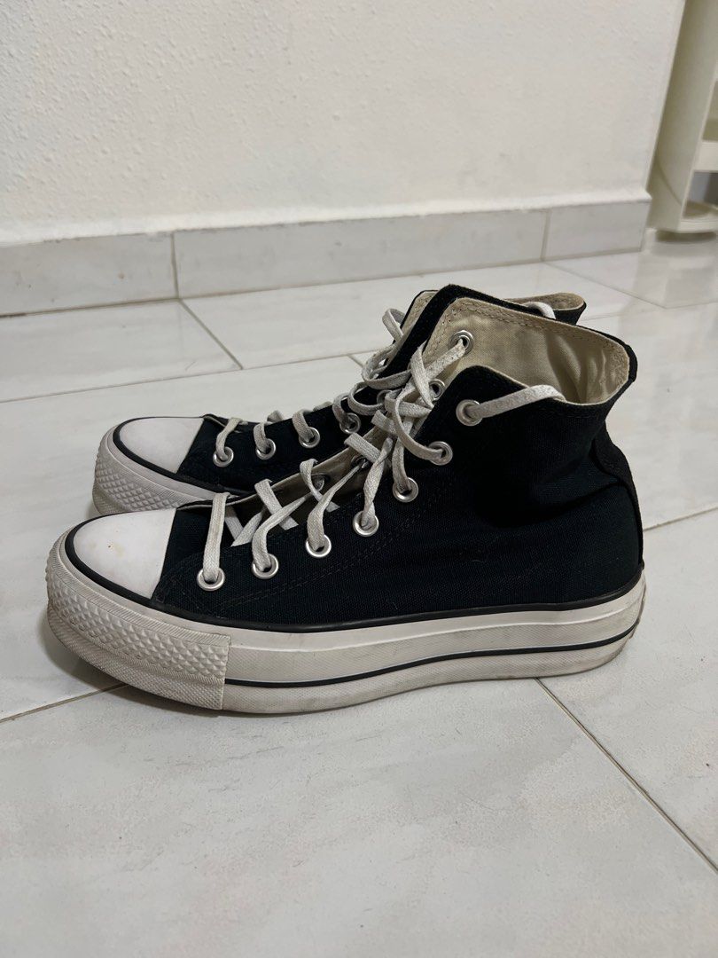 All star platform high top top