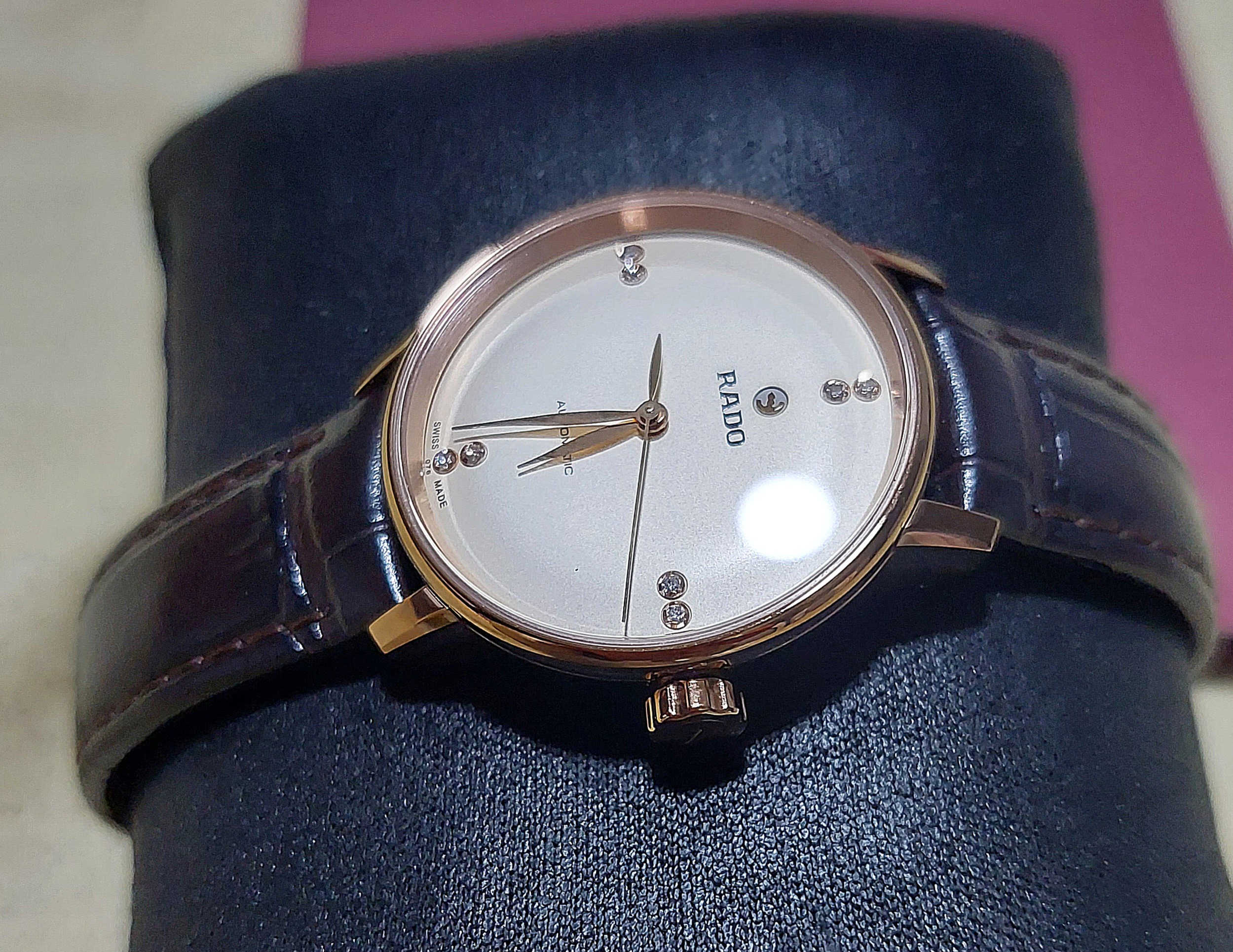 Rado leather watch online
