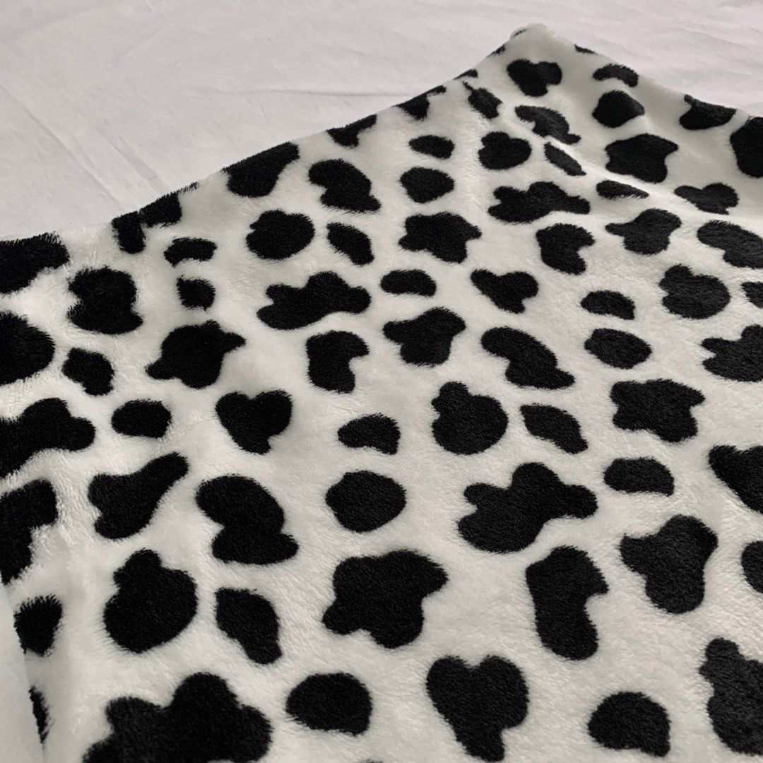 Cow print skirt women s fashion bottoms skirts on carousell