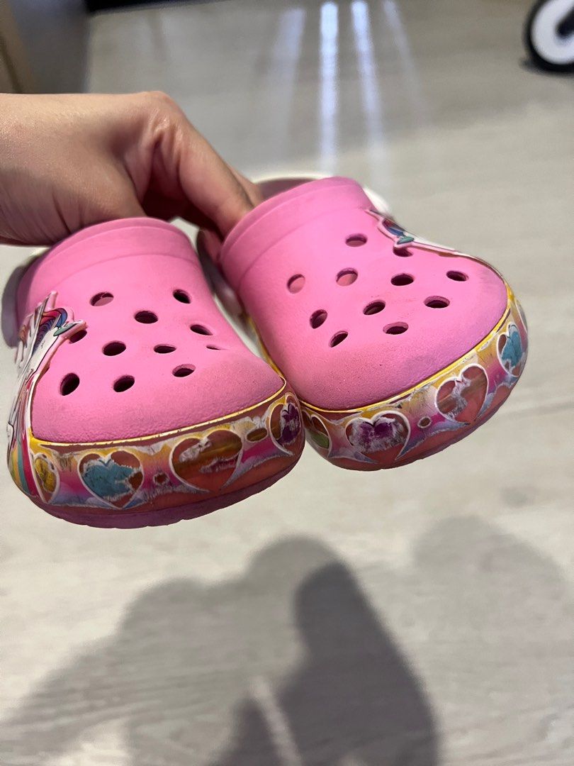 Girls crocs size 9 new arrivals