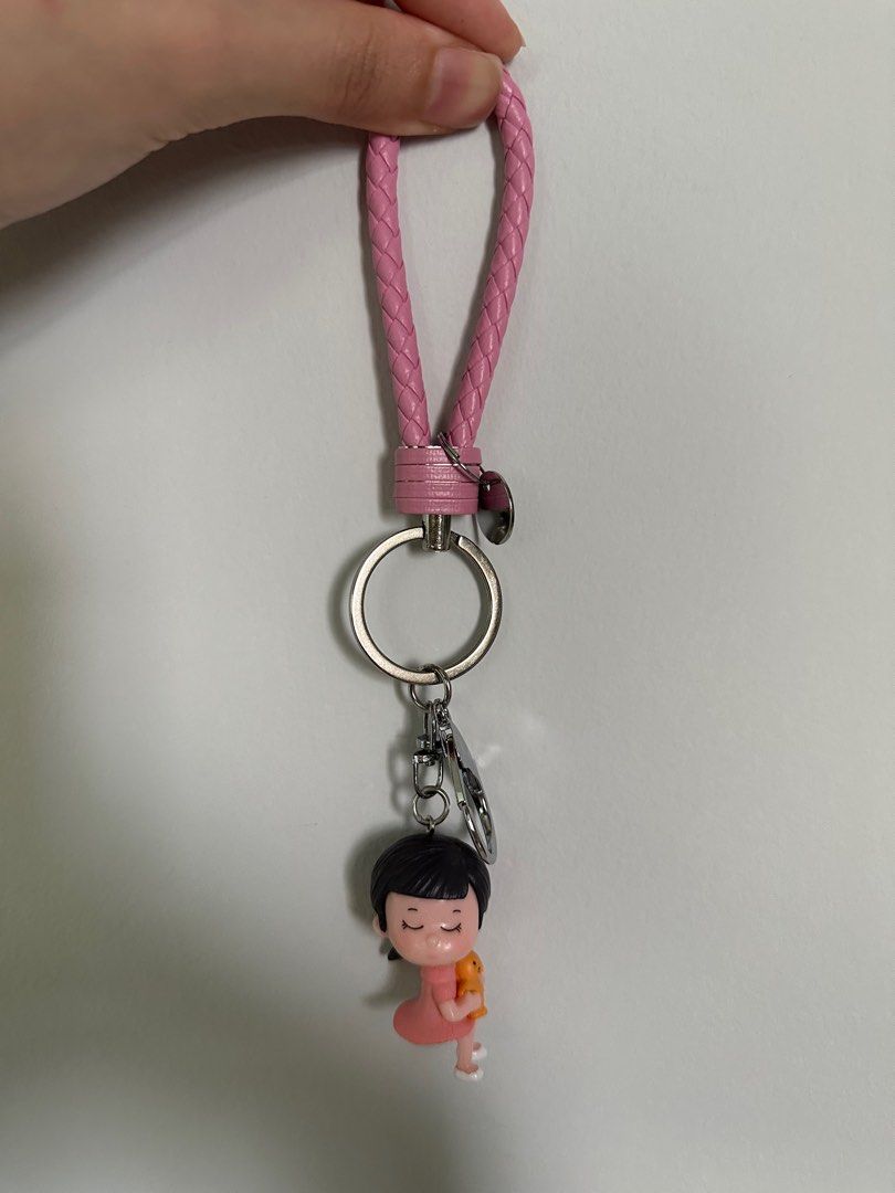 Cute girl keychains online