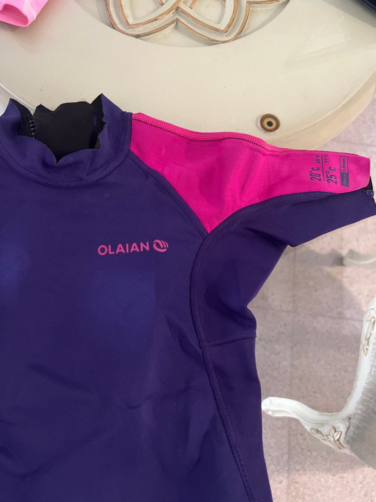 Decathlon thermal olaian swimsuit girl Babies Kids Babies