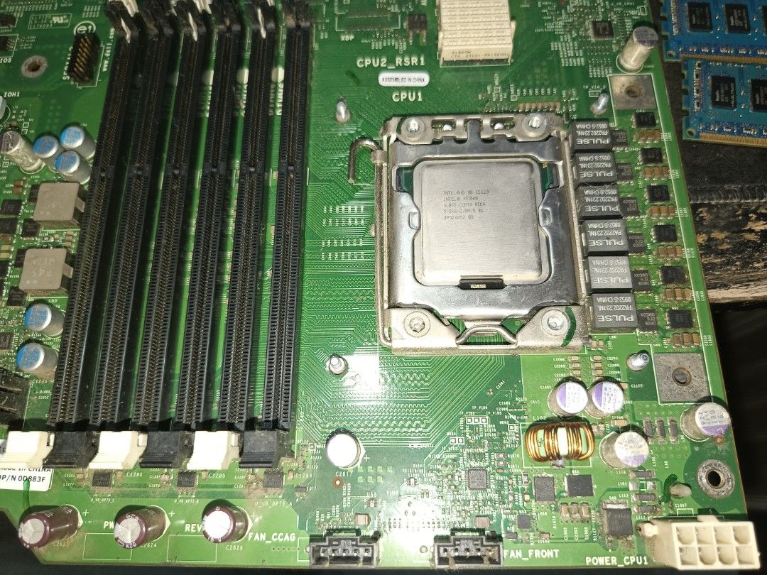 Carte Mère Dell T5500 / T7500 Testée Fonctionnelle - Socket LGA1366, Chipset X58, DDR3