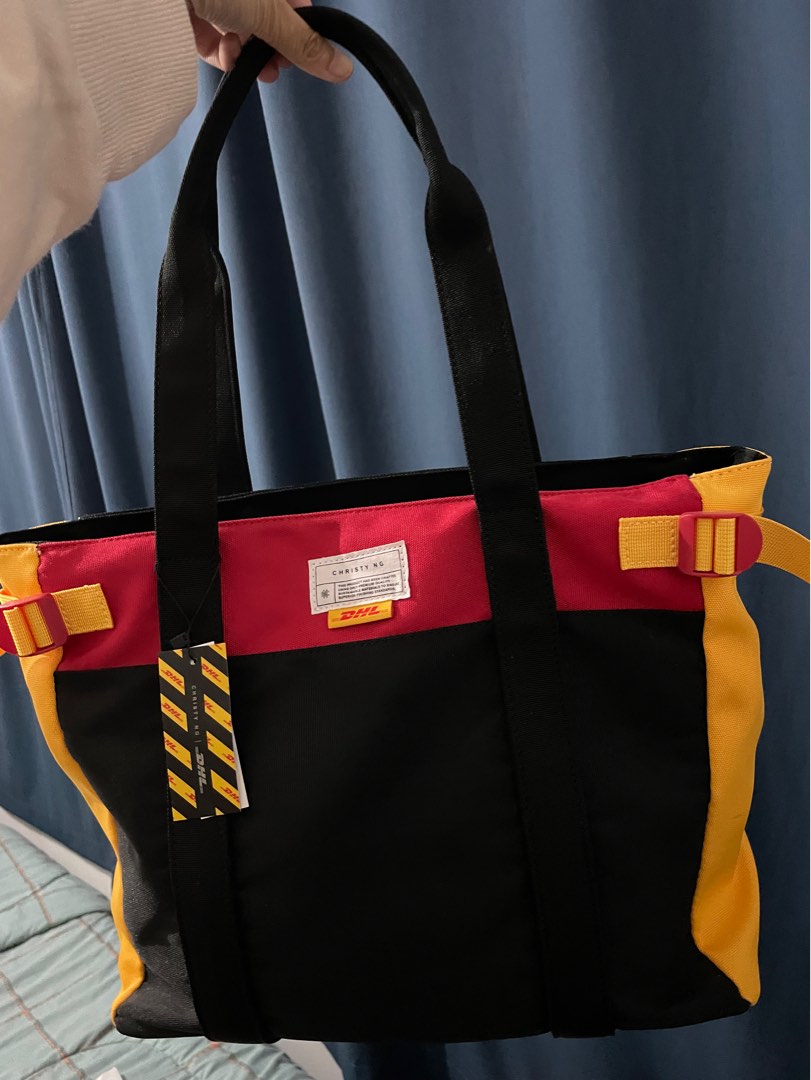 Christy Ng x DHL 22 Large Tote Bag