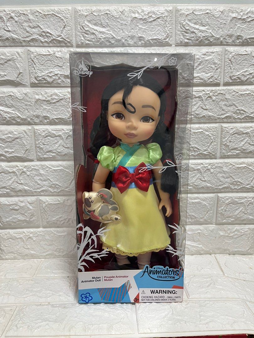Mulan animator doll hot sale