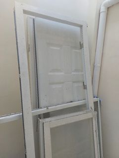 Door with Lock and Frame