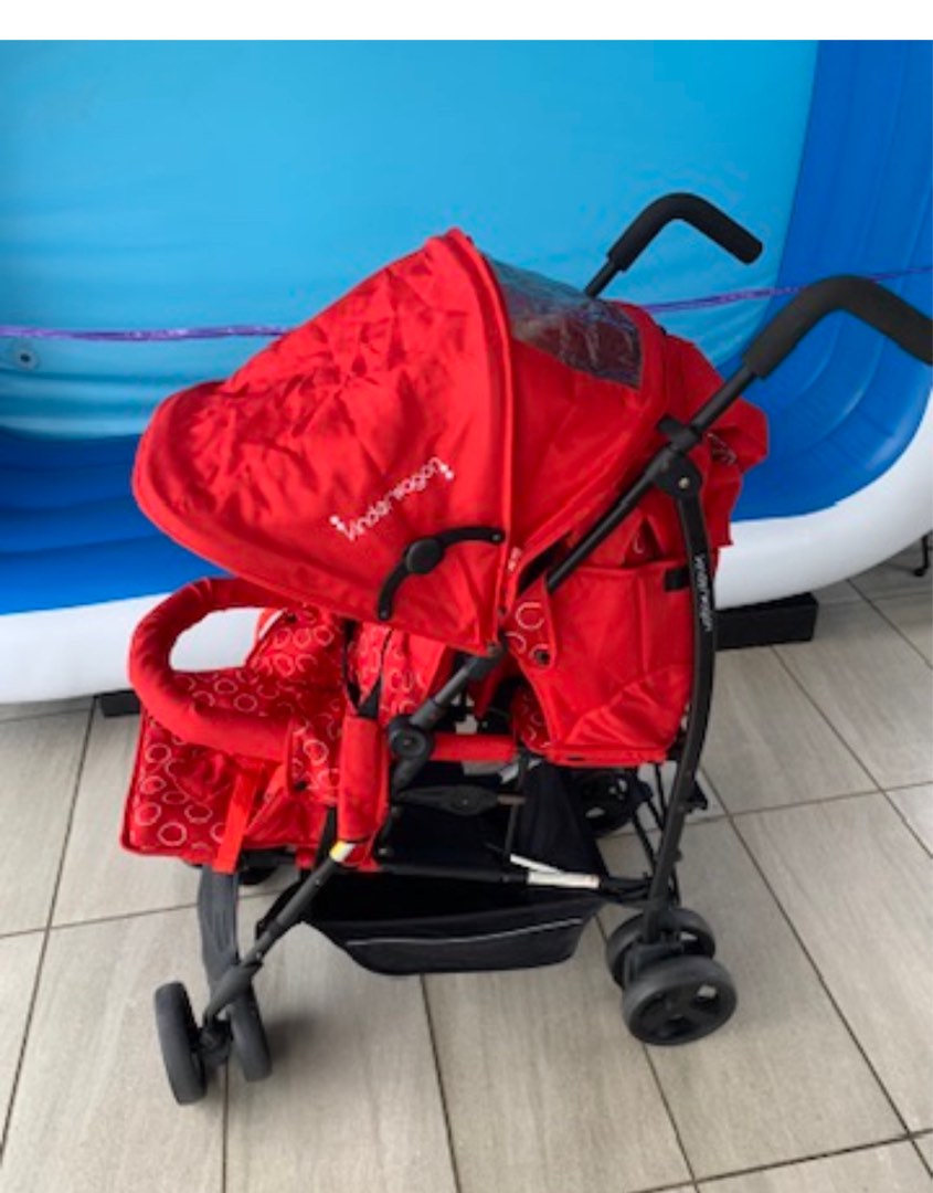 Kinderwagon double stroller used sale
