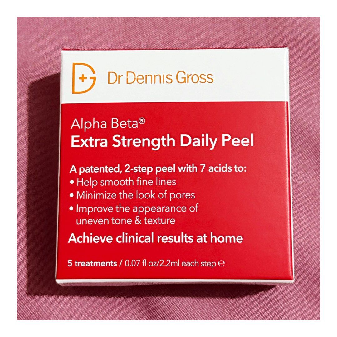 Dr. Dennis Gross Alpha Beta Extra Strength Daily Peel, Beauty & Personal Care, Face, Face Care