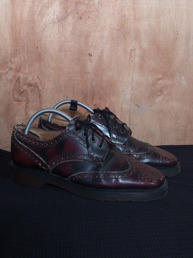 Dr martens oxblood brogues on sale