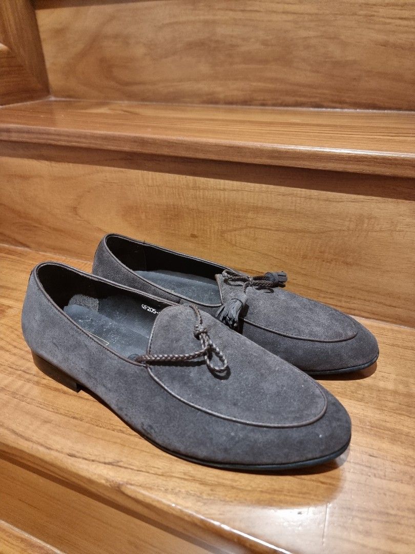 Mens grey suede dress shoes shop