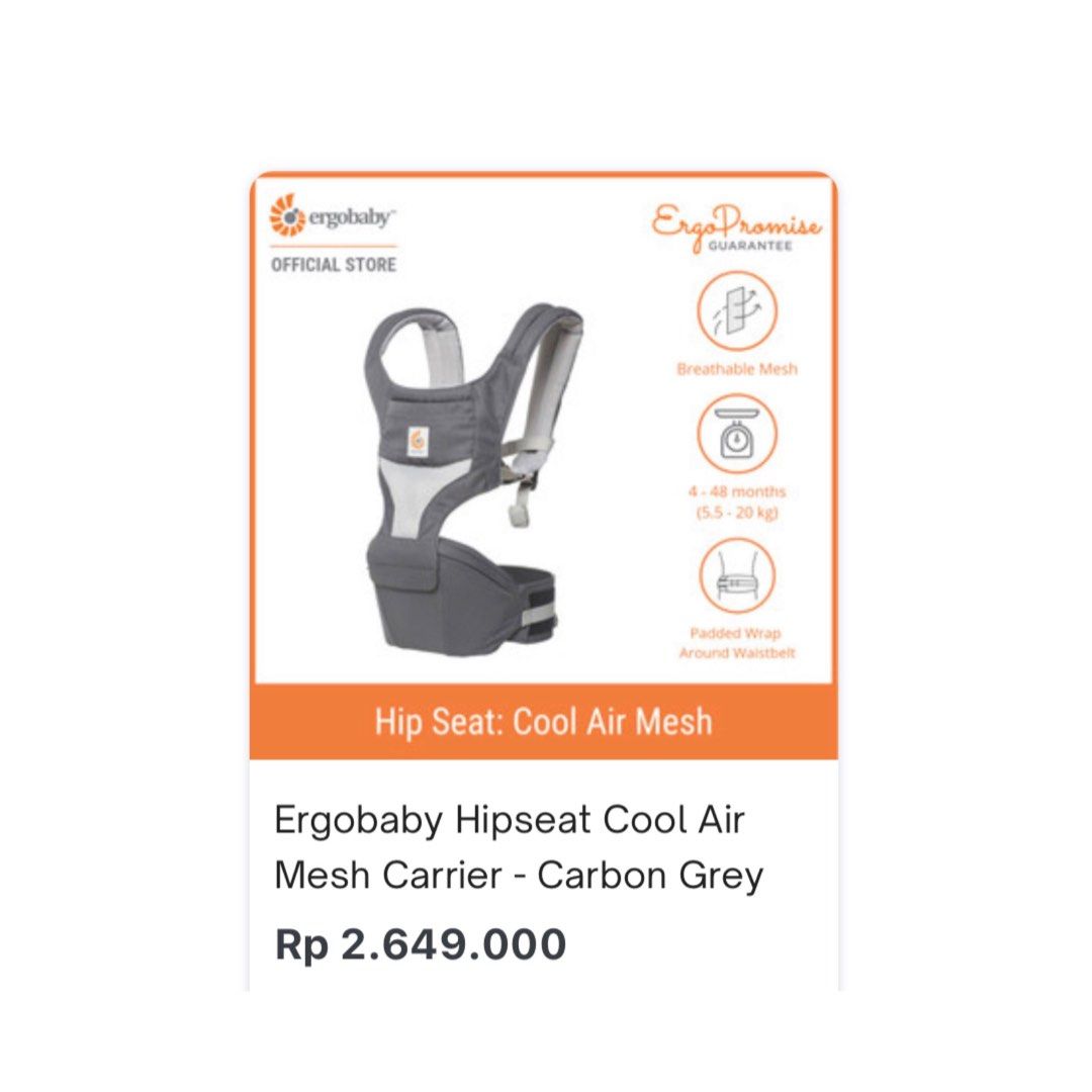 hipseat ergobaby original