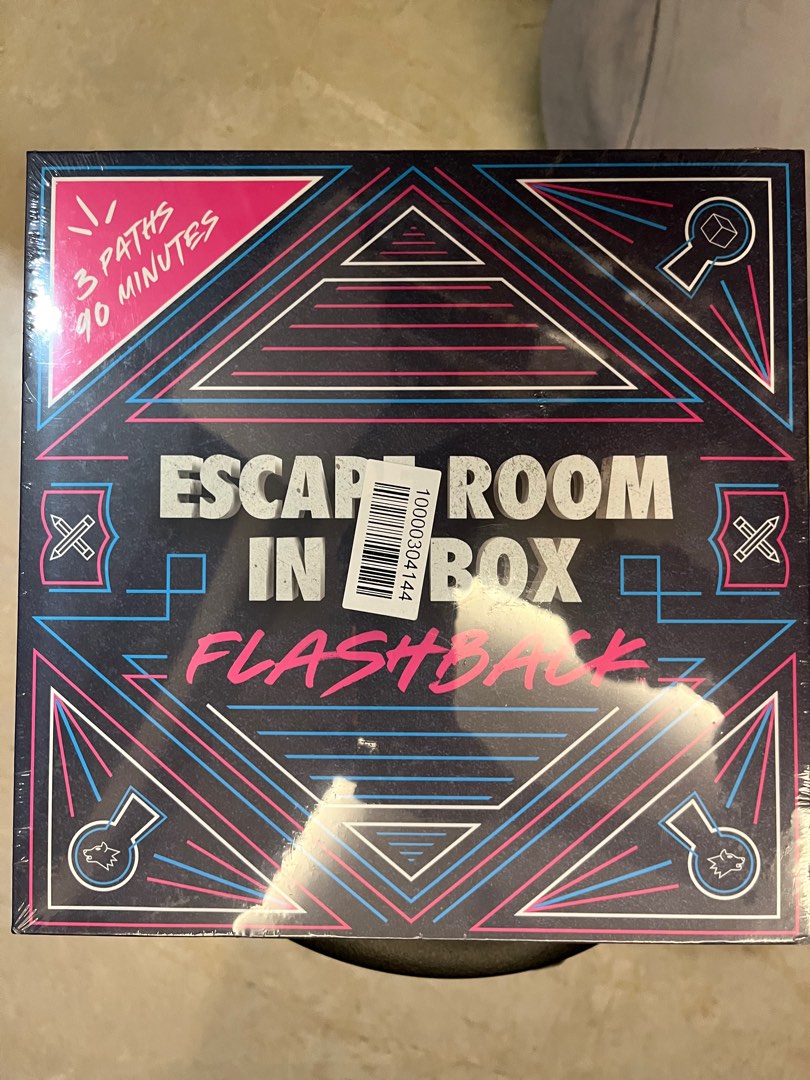 Escape room in a box flashback hot sale