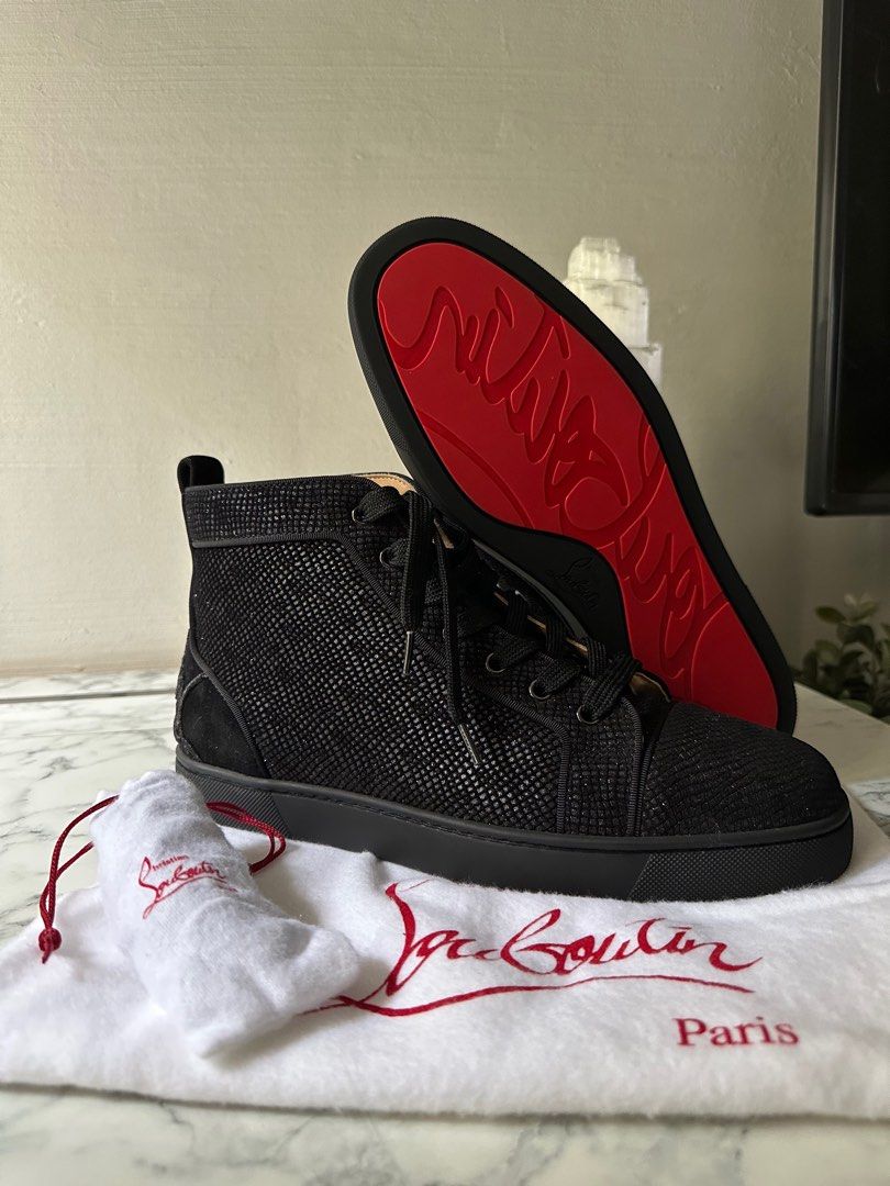 履き口紐美品 Christian Louboutin スニーカー スタッズ 美品41.5 - theatre-tribunal.fr