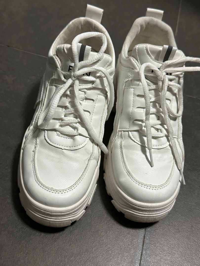 White everyday sneakers on sale