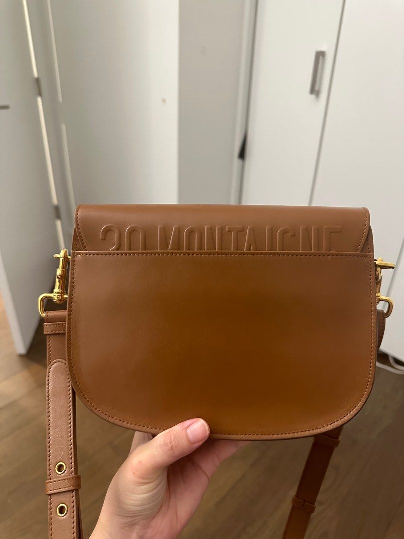 Excellent condition dior Bobby medium size in the caramel dark tan color