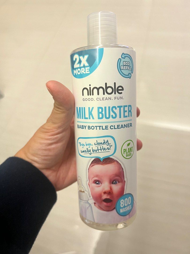 Exp 08 25 Nimble Milk Buster Baby Bottle Cleaner ECO REFILL