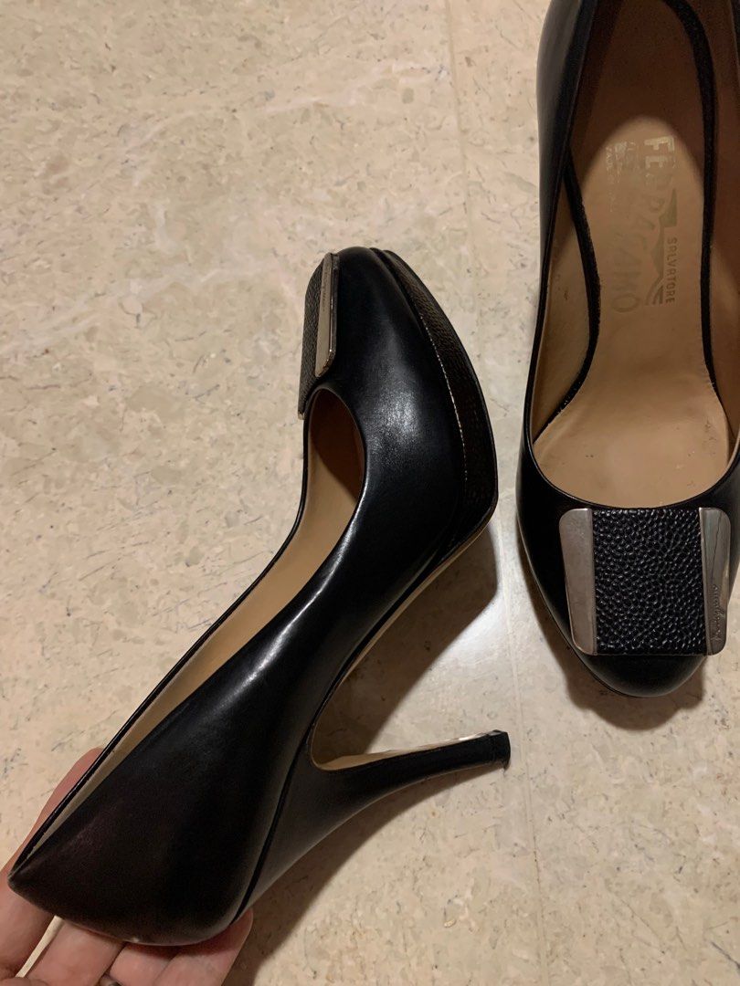 Black heels size 4.5 hot sale