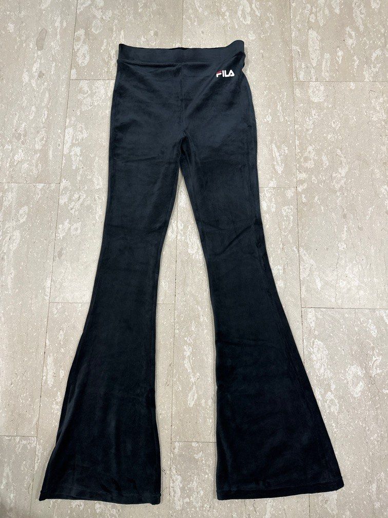 Fila tonia velour flare track pants new arrivals