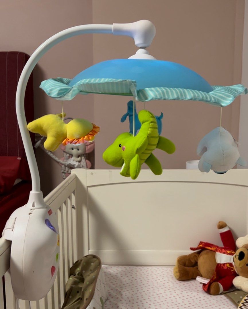 Fisher Price cot mobile, Babies & Kids, Baby Nursery & Kids Furniture