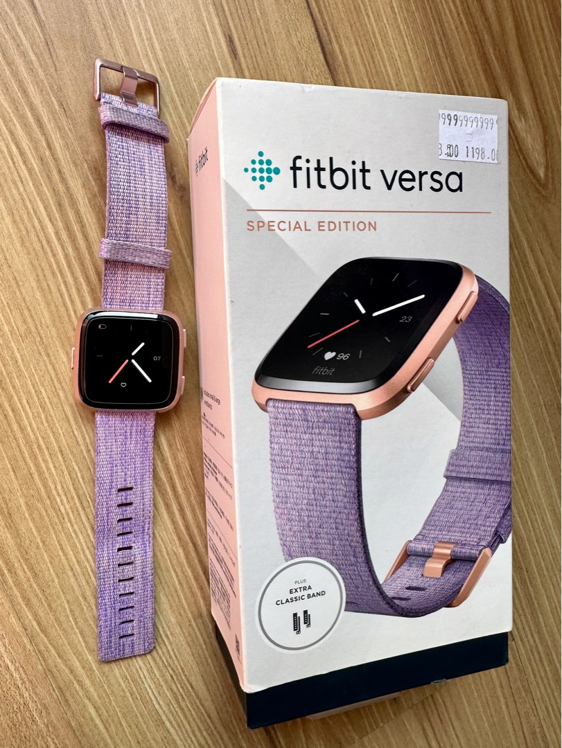 Fitbit versa purple special edition 2025