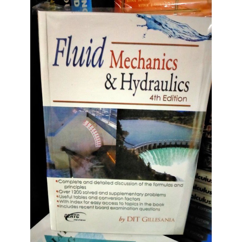 Fluid Mechanics & Hydraulics Gillesania, Hobbies & Toys, Books