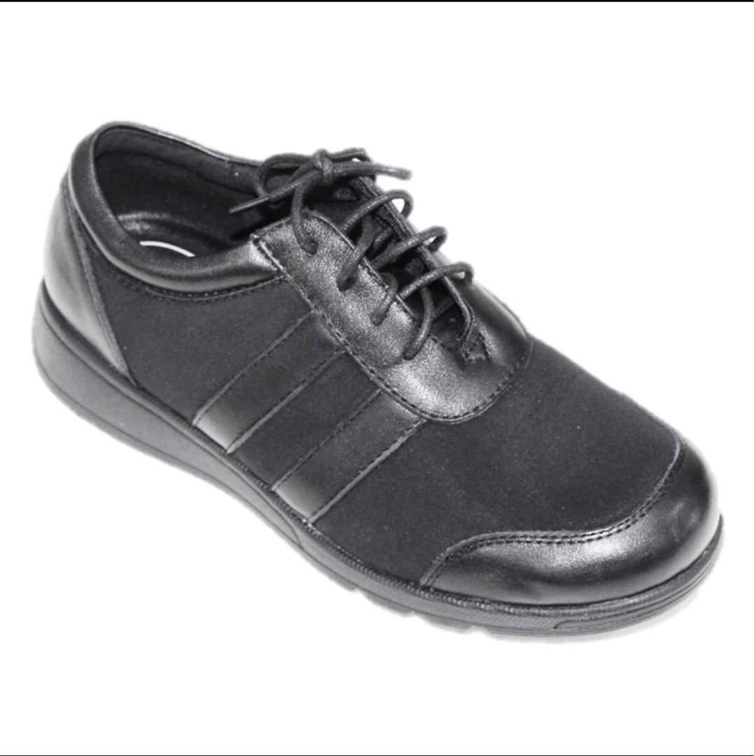 FootTree SKU 045 31 Ladies Comfort Leather Shoes Nursing Shoes Sport Black Size 37