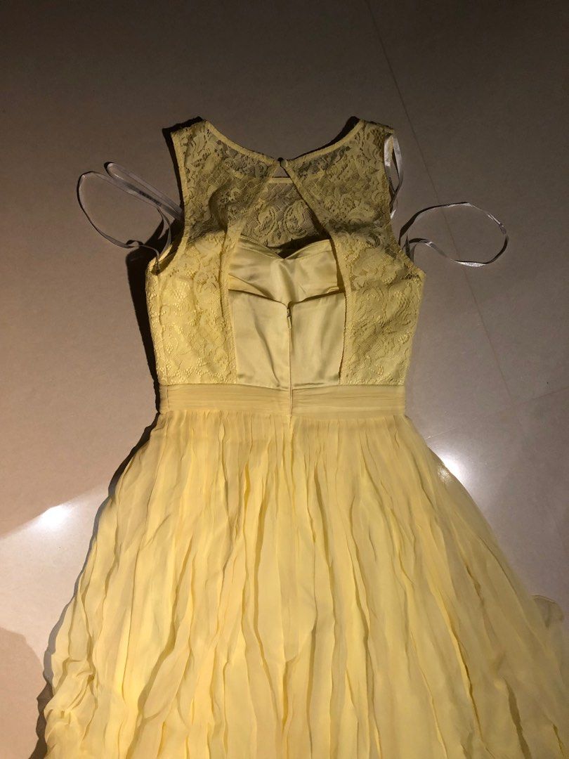 Forever new mustard dress 2025