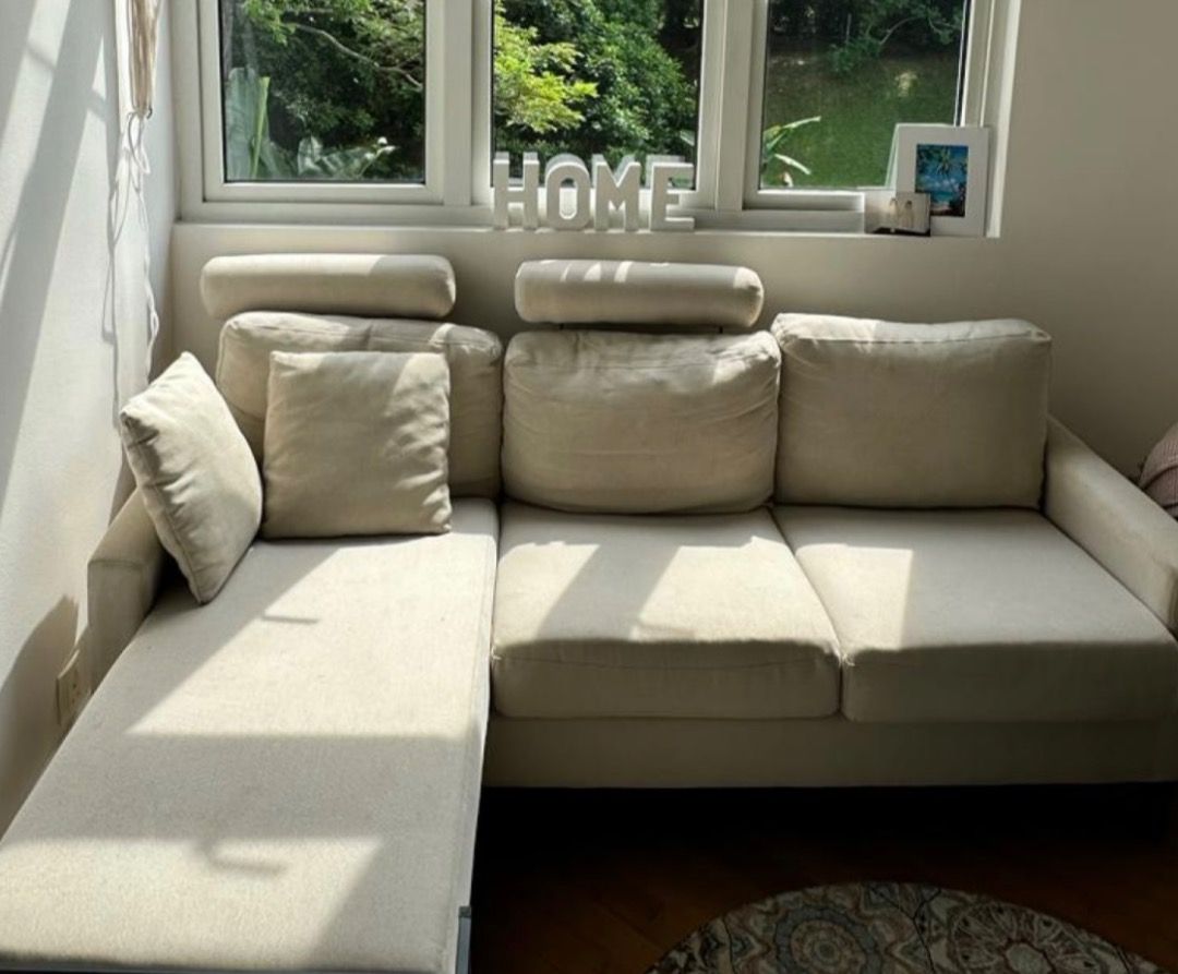 Beige Sectional Sofa Furniture