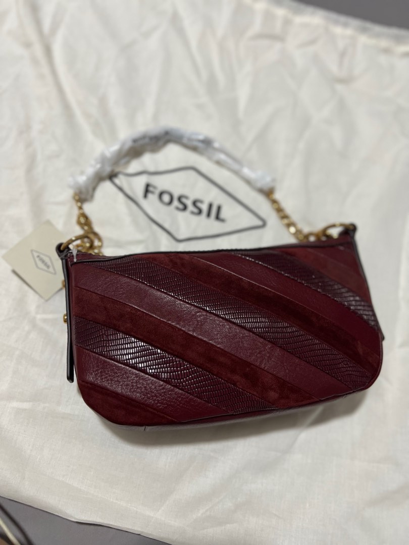 Fossil Jolie Baguette Shoulder Bag, Women's Fashion, Bags & Wallets