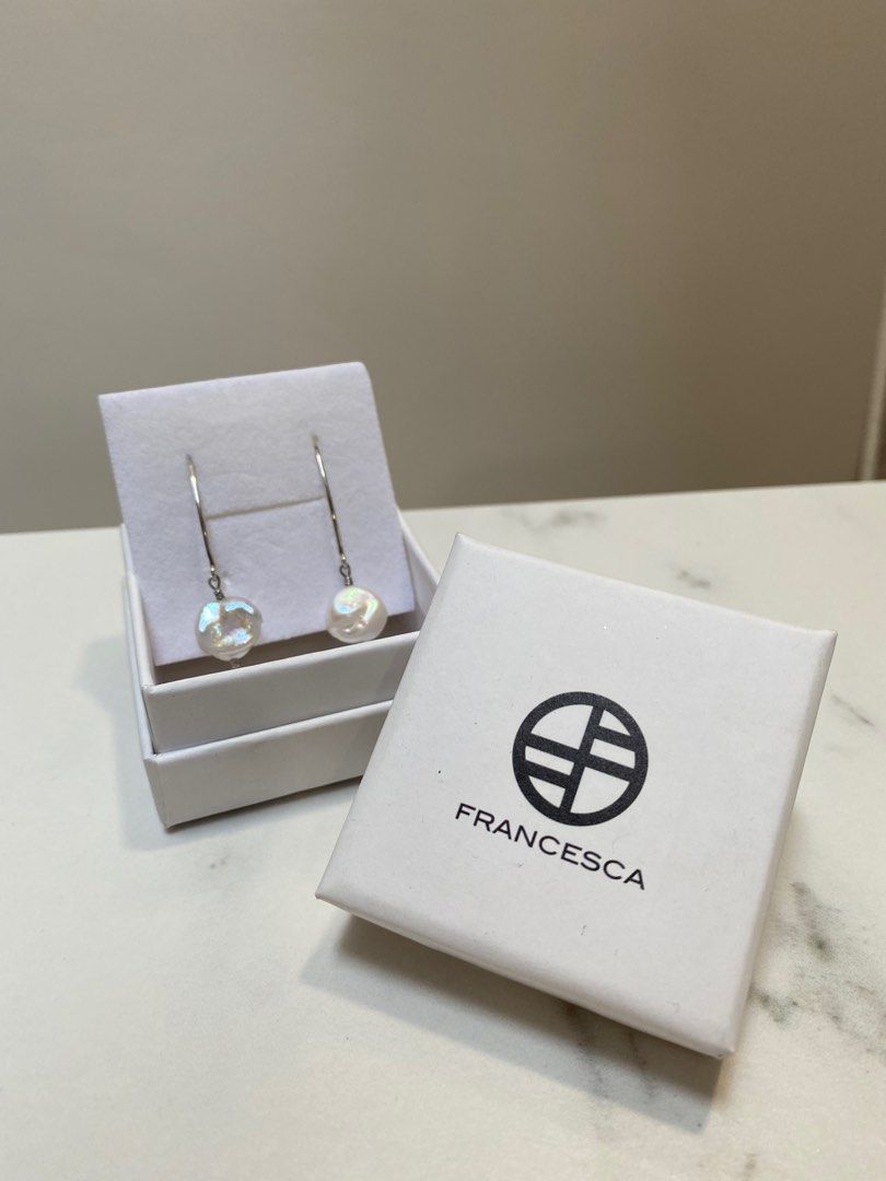 Francesca's sterling silver top earrings