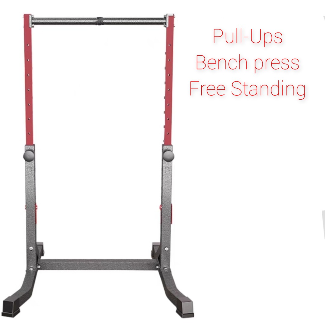 Free Standing Power Gym Rack Combination with Pull up and Bench