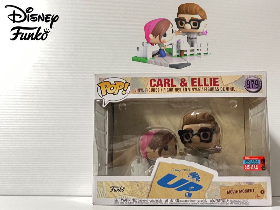 Funko Pop Carl y Ellie Limited Edition Pack Disney Up