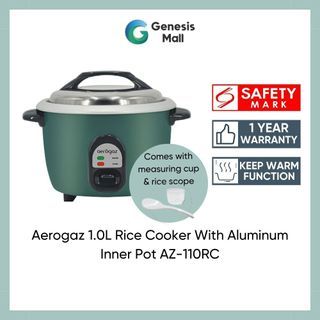 Toyomi 0.8L Electric Rice Cooker & Warmer with Stainless Steel Inner Pot RC  801SS