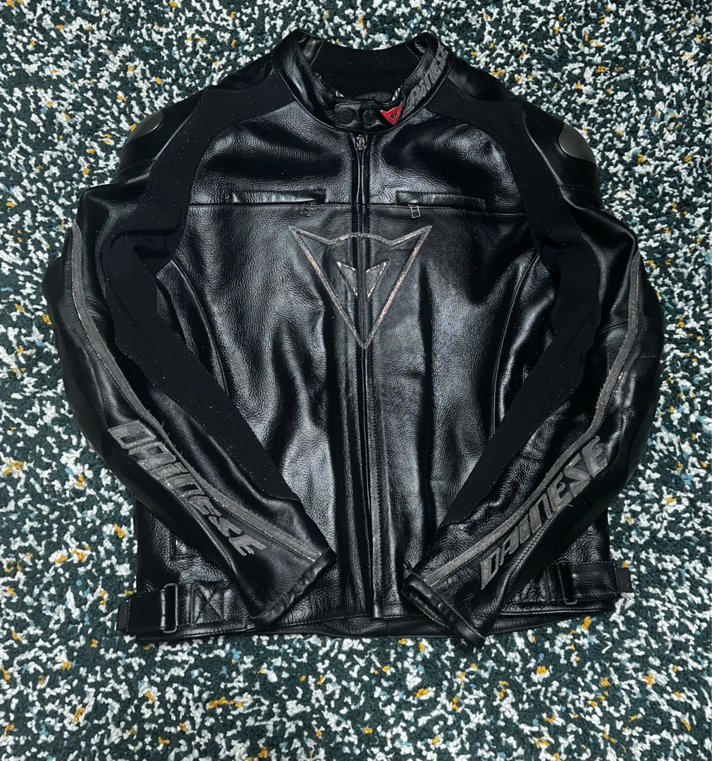 Dainese assen perforated new arrivals leather jacket