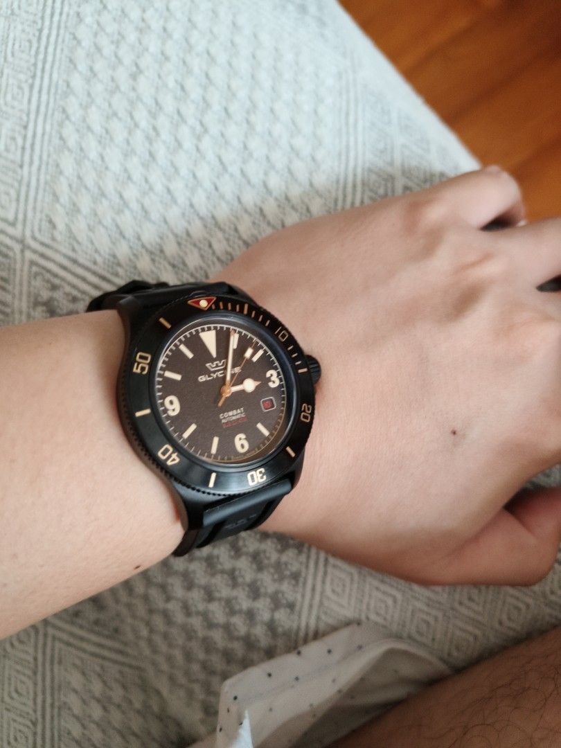 Glycine Combat SUB 42 Vintage Full Black Ref. GL0269 Luxury